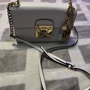 White ALDO bag, used.